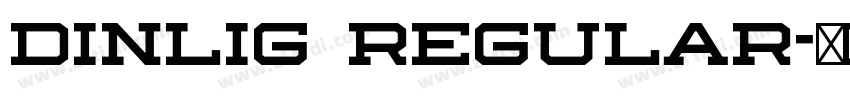 Dinlig Regular字体转换 Dinlig Regular字体转换